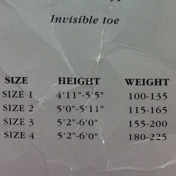 Worthington Lace Top Thigh Highs Very Sheer Leg Invisible Toe Size 1 Small Nude - Picture 3 of 3